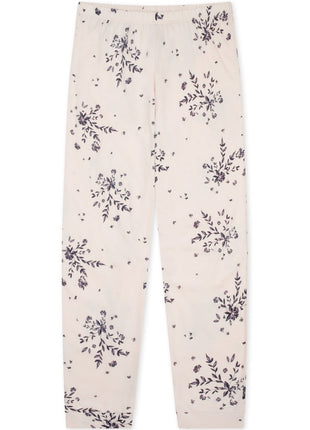 Schiesser long pyjamas Uncover blue-grey women