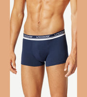 Schiesser short 3 pack uncover boxer briefs blue men