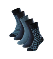 Schiesser Socks 5 Pairs Bluebird Stay Fresh Socks Blue Combined2 Men