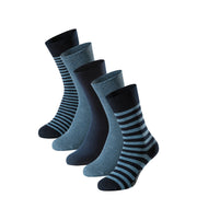 Schiesser socks 5 pairs bluebird stay fresh socks blue combined men