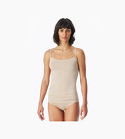 Schiesser top 2-pack modal essentials spaghetti tops sand women