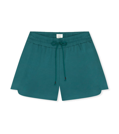 Schiesser pyjamashort mix + relax green dames 182589-700 Schiesser short de pyjama mix + relax green femmes