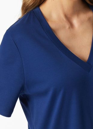 Schiesser slaapkleedje blue dames 183668-800 Schiesser robe de nuit blue femmes
