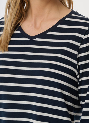 Schiesser slaapkleedje casual essentials midnight blue dames 181745-804 Schiesser robe de nuit casual essentials midnight blue femmes