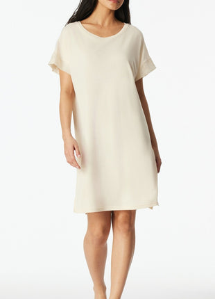 Schiesser slaapkleedje modern allure pearl dames 183608-104 Schiesser robe de nuit modern allure pearl femmes
