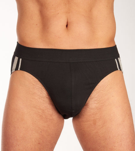 Schiesser slip 3 pack 95/5 organic cotton rio briefs black heren 173815-000 Schiesser slip lot de 3 95/5 organic cotton rio briefs black hommes