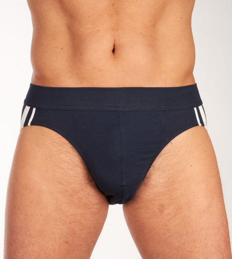 Schiesser slip 3 pack 95/5 organic cotton rio briefs dark blue heren 173815-803 Schiesser slip lot de 3 95/5 organic cotton rio briefs dark blue hommes