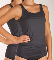 Schiesser top 2 pack modal essentials tank tops midnight blue women