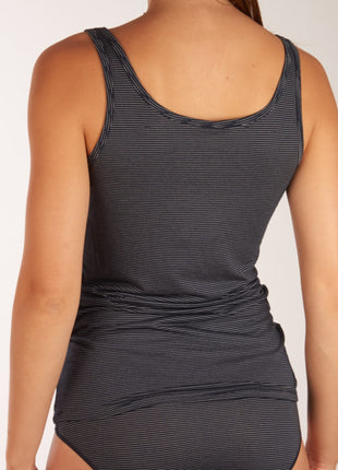 Schiesser topje 2 pack modal essentials tank tops midnight blue dames 162896-804 Schiesser topje lot de 2 modal essentials tank tops midnight blue femmes