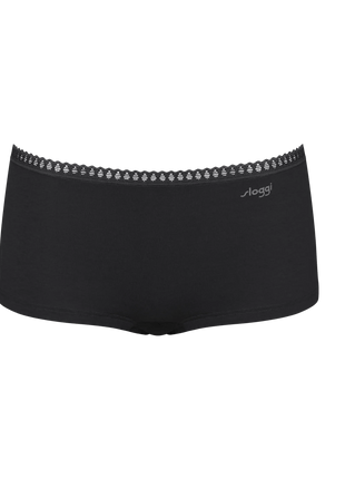 Sloggi 3 shorts Go Crush short black dames