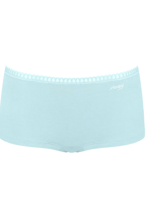 Sloggi 3 shorts Go Crush short blue light dames
