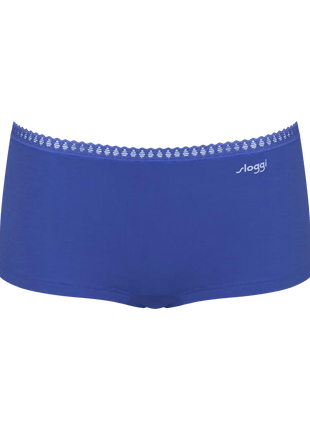 Sloggi 3 shorts Go Crush short blue light dames