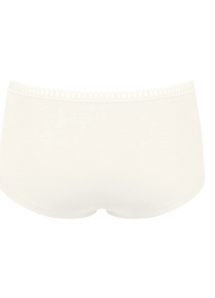 Sloggi 3 shorts Go Crush short silk white dames