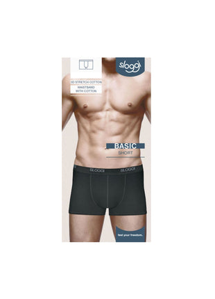 Sloggi short basic black heren