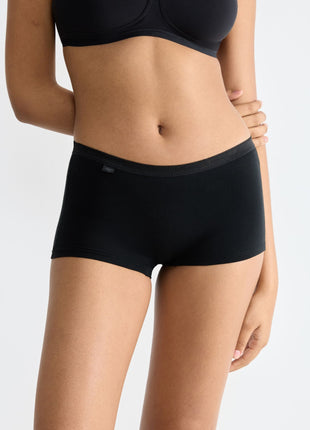 Sloggi short basic+ cotton black dames