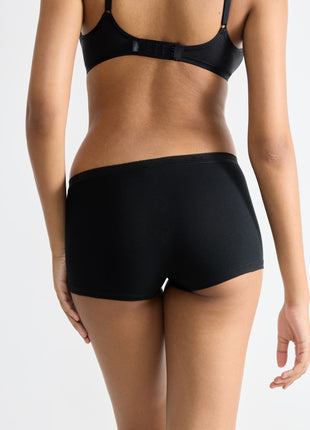 Sloggi short basic+ cotton black dames