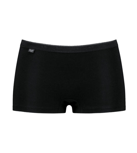 Sloggi short basic+ cotton black dames