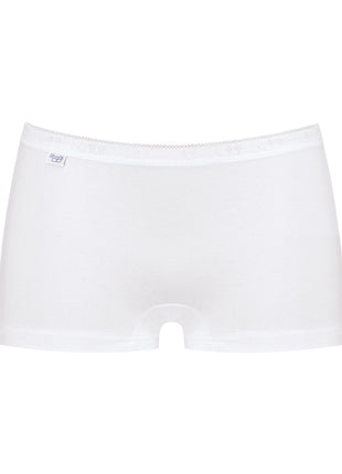 Sloggi short basic+ cotton white dames