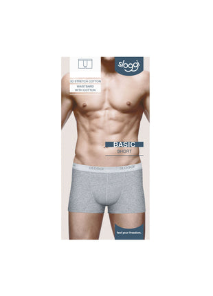 Sloggi short basic grey heren