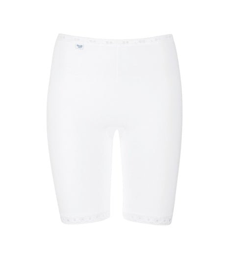 Sloggi short basic+ long white dames