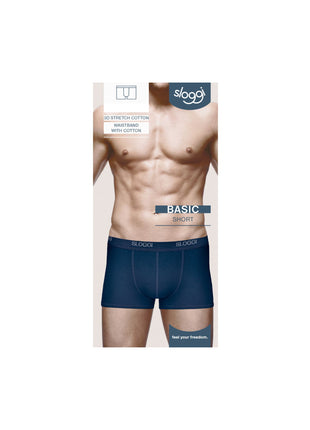Sloggi short basic night blue heren