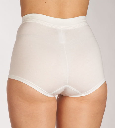 Sloggi short double comfort white dames