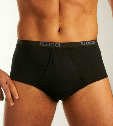Sloggi slip basic maxi black heren