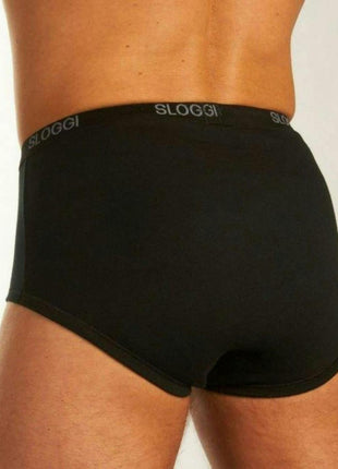 Sloggi slip basic maxi black heren