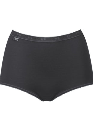 Sloggi slip basic+ maxi cotton black dames