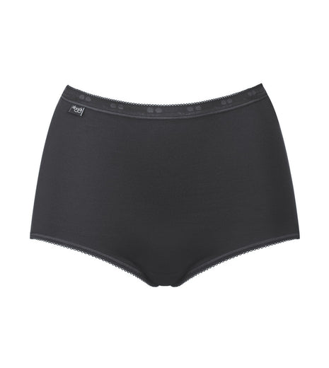 Sloggi slip basic+ maxi cotton black dames