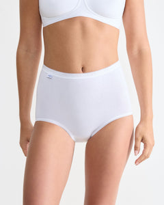 Sloggi slip basic+ maxi cotton white dames