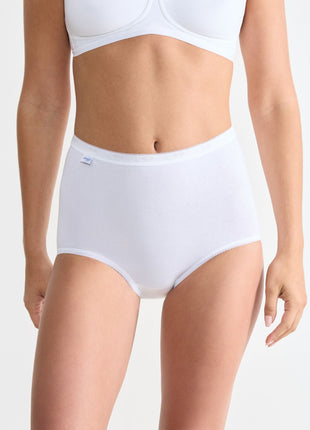 Sloggi slip basic+ maxi cotton white dames