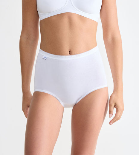 Sloggi slip basic+ maxi cotton white dames
