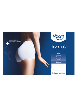 Sloggi slip basic+ maxi cotton white dames