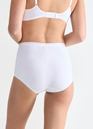 Sloggi slip basic+ maxi cotton white dames