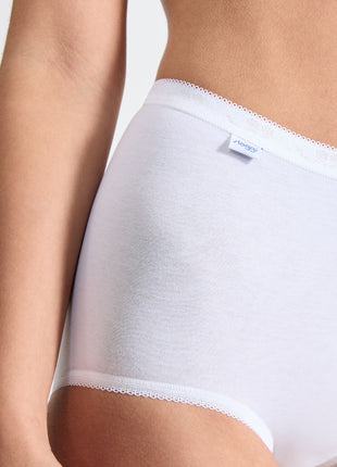 Sloggi slip basic+ maxi cotton white dames
