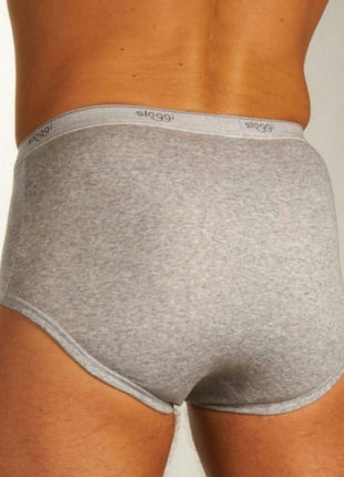 Sloggi slip basic maxi grey heren