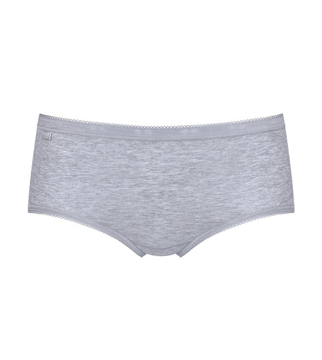 Sloggi slip basic+ midi cotton grey combination dames