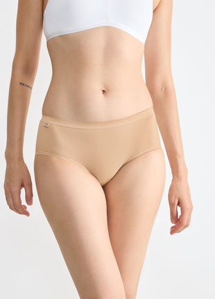 Sloggi slip basic+ midi cotton skin dames