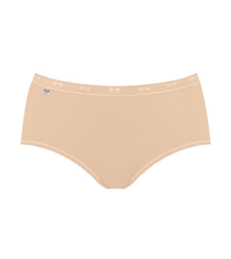 Sloggi slip basic+ midi cotton skin dames