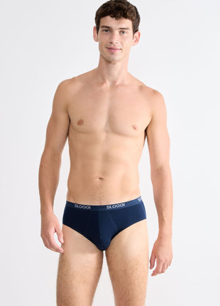 Sloggi slip basic midi night blue heren