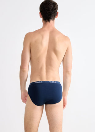 Sloggi slip basic midi night blue heren