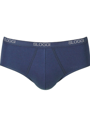 Sloggi slip basic midi night blue heren