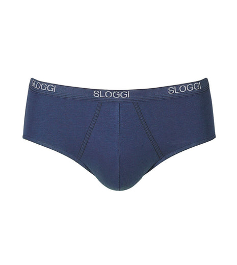Sloggi slip basic midi night blue heren