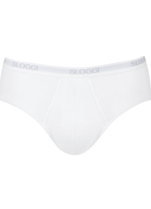 Sloggi slip basic midi white heren