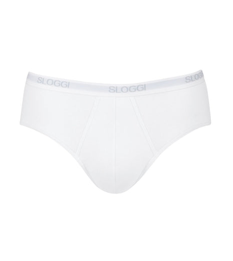 Sloggi slip basic midi white heren