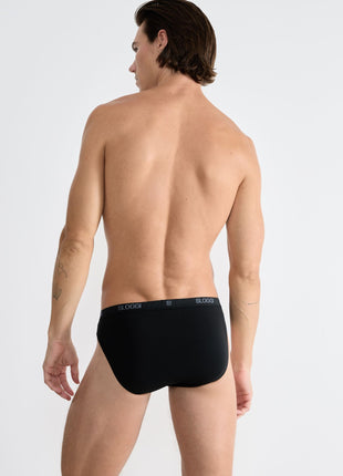 Sloggi slip basic mini black heren