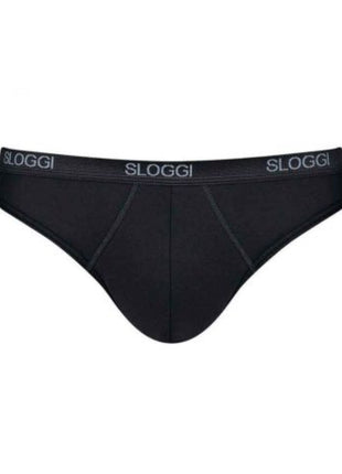 Sloggi slip basic mini black heren
