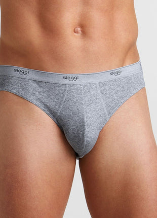 Sloggi slip basic mini grey heren