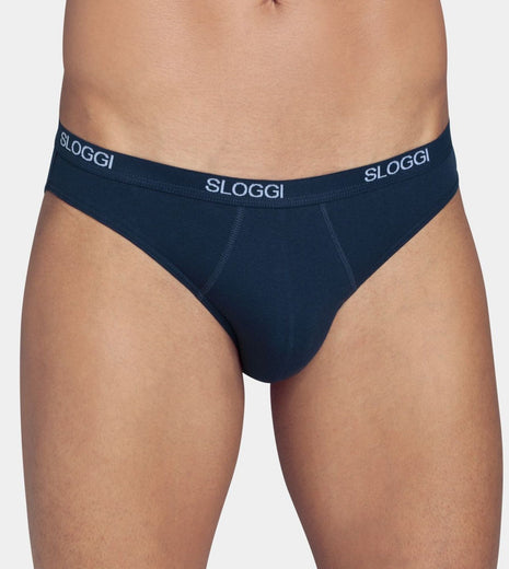 Sloggi slip basic mini night blue heren
